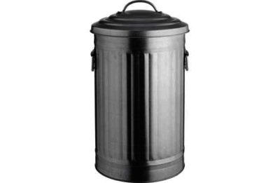 Habitat Alto 32L Galvanised Steel Kitchen Bin. Habitat Alto 32L Galvanised Steel Kitchen Bin.